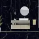 Керамогранит Culto Glossy NERO HIGH GLOSSY 60x120см цвет черный мрамор