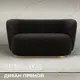 Диван прямой Лига диванов Лига-072 131036_спб 136x74x87 см велюр цвет brut 17 коричневый