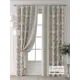Комплект штор Comfy way Форнерс - 247 - 260 см CW709247260-260 на шторной ленте 260x150 см цвет бежевый
