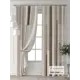 Комплект штор Comfy way Форнерс - 241 - 240 см CW709241240-240 на шторной ленте 240x150 см цвет бежевый