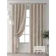 Комплект штор Comfy way Форнерс - 242 - 260 см CW709242260-260 на шторной ленте 260x150 см цвет бежевый