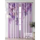 Комплект штор Comfy way Фриости - 55 - 260 см CW711055260-260 на шторной ленте 260x150 см цвет фиолетовый