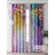 Комплект штор Comfy way Фриости - 64 - 260 см CW711064260-260 на шторной ленте 260x150 см цвет зеленый