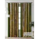 Комплект штор Comfy way Фриости - 73 - 240 см CW711073240-240 на шторной ленте 240x150 см цвет зеленый