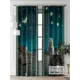 Комплект штор Comfy way Фриости - 79 - 260 см CW711079260-260 на шторной ленте 260x150 см цвет голубой