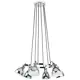 Светильник подвесной Lightstar Acrobata 761164 6 ламп 12 м² цвет хром