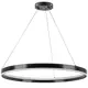 Светильник подвесной светодиодный Lightstar Rotonda 736417 45 м² нейтральный белый свет цвет черный