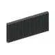 Радиатор трубчатый Rifar TUB 3057-30-TI 500x107 30 секций боковое подключение сталь титан с кронштейном