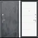 Входная дверь Лабиринт Лофт П13 правый 205x96см цвет бетон темный/белый софт