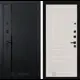 Входная дверь Лабиринт Пиано П03 правый 205x88см цвет черный кварц/сандал белый