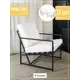 Кресло садовое Estente Mateo 5.5.104.bl.eco.bl.White 65 см x 83 см x 80 см металл белый