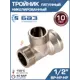 Тройник БАЗ 1/2" НР-ВР латунь БАЗ.Т.15ВНН.Н