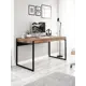 Стол письменный A1 home Karter 140x75x70 см металл цвет дуб коричневый табак