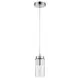 Светильник подвесной Lumion Isha 8102-1a 1 лампа 2 м² цвет хром/прозрачный