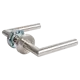 Дверные ручки Edson EDS-6335 без запирания цвет никель