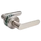 Дверные ручки Edson EDS-6334 без запирания цвет никель