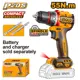 Аккумуляторный шуруповерт Ingco Super Industrial CDLI205581 20B BL 55Hm без АКБ и ЗУ