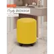 Пуф Monofix Йокки 32x42x32 см искусственная кожа цвет желтый