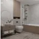Глазурованный керамогранит Axima Omaha 60x60 см 1.44 м² матовый цвет серый