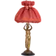 Настольная лампа BOGACHO СБ-68/Б/Мадлен роза Гречанка цвет красный
