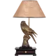 Настольная лампа BOGACHO СБ-8/Б/Каледония мокко Соколиная охота цвет бежевый