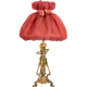 Настольная лампа BOGACHO СБ-43/Б/Мадлен роза Флора цвет красный