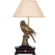 Настольная лампа BOGACHO СБ-8/Б/Крем Соколиная охота цвет бежевый
