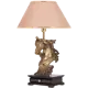 Настольная лампа BOGACHO СБ-10/Б/Карамель Лошадь императора цвет бежевый
