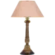 Настольная лампа BOGACHO СБ-9/Б/Карамель Колонна испанская цвет бежевый