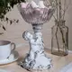 Конфетница Bogacho мрамор 52080/белый цвет белый