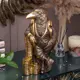 Статуэтка из мрамора Bogacho Ворон Фартовый бронзовая