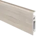 Плинтус напольный ПВХ Мавелла милк 70x13x2000 мм