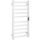 Полотенцесушитель электрический Bemeta 450x960 мм 130 Вт с терморегулятором лестница цвет белый матовый