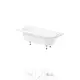 Ванна Lavinia Boho Catani 20220907R левая 160x80 см акриловая с каркасом, сливом-переливом и подголовниками