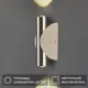 Настенный светильник светодиодный Steel 3 Вт нейтральный белый свет цвет белый/сталь