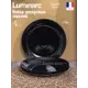 Тарелка 21 см Luminarc Q4620-4ECOM Стекло цвет черный