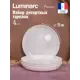 Тарелка 21 см Luminarc Q1933-4ECOM Стекло цвет белый
