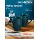 Кружка 360 мл Domenik Набор кружек trendy сине-зеленая 360мл 2шт DMM016-2ECOM керамика цвет зеленый 2 шт