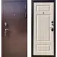 Входная дверь Цсд Комфорт правый 205x96см цвет антик медь/дуб филадельфия