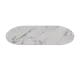 Столешница Genglass 120x80x1.6 см ЛДСП цвет белый мрамор