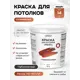 Краска потолочная Antega Profi глубокоматовая белая 14 кг