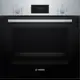 Встраиваемый духовой шкаф Bosch HBF512BS1T 67х67х69 см цвет серый / серебристый