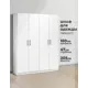 Шкаф распашной Imperial 020498 с 4 дверями 160x205x47 см ЛДСП цвет белый