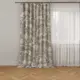 Штора на ленте 200x280 см цвет бежево-серый