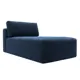 Модуль канапе Лига-060 НПБ Лига диванов 129556 100x84x187 см шенилл цвет rimini 10 синий