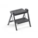 Стремянка из нержавеющей стали Hailo Step fix 4410001 2 ступени, максимальная нагрузка 250 кг