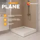 Поддон для душа Moduleasy Plane 90х90 см квадрат 4в1: поддон, ножки, панель, сифон 01пл9090прК
