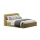 Кровать Mebelroom Мосс Соул540 143x95x214 см ЛДСП цвет желтый