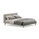 Кровать Mebelroom Симпл Velutto007 ЛДСП 213x95x223 см цвет песочный