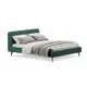 Кровать Mebelroom Симпл Velutto033 ЛДСП 193x95x223 см цвет зеленый
